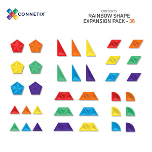 Connetix Rainbow Shape Expansion Pack