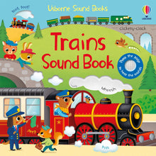 Load image into Gallery viewer, Usborne Trains Sound Book