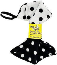 Load image into Gallery viewer, Baby Paper - White Black Dot