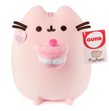 Load image into Gallery viewer, Pusheen Snackable Cherry Macaron Squisheen