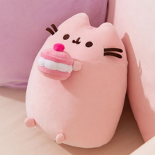 Load image into Gallery viewer, Pusheen Snackable Cherry Macaron Squisheen
