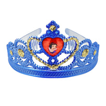 Load image into Gallery viewer, Pink Poppy Disney Princess Snow White Gemstone and Glitter Crown