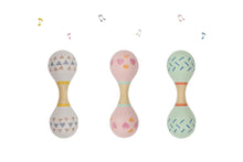 Load image into Gallery viewer, Kaper Kidz Calm & Breezy Maraca Rattle Double Ended