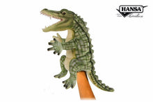 Load image into Gallery viewer, Hansa Crocodile Puppet