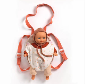 Djeco Lavendar Doll Carrier