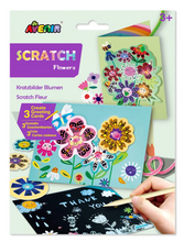 Load image into Gallery viewer, Avenir Scratch Floral Greeting Cards
