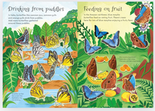 Load image into Gallery viewer, Usborne Little First Sticker Book Butterflies
