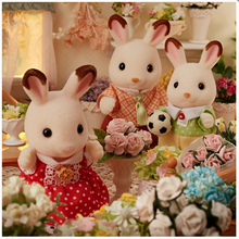 Load image into Gallery viewer, Sylvanian Families Chocolate Rabbit Family