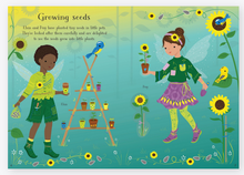 Load image into Gallery viewer, Usborne Little Sticker Dolly Dressing Garden Fairy