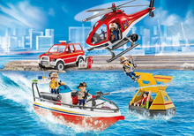 Load image into Gallery viewer, Playmobil Fire Rescue Mission 9319