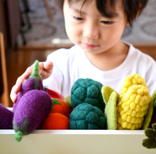 Load image into Gallery viewer, Tara Treasures Felt Fruit & Vegetables Set B