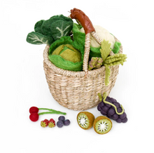 Load image into Gallery viewer, Tara Treasures Felt Fruit & Vegetables Set C