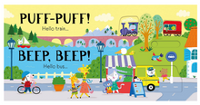 Load image into Gallery viewer, Usborne Slider Sound Book Vroom!