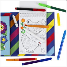 Load image into Gallery viewer, Tiger Tribe Garden Friends Colouring Set