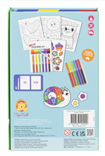 Load image into Gallery viewer, Tiger Tribe Garden Friends Colouring Set