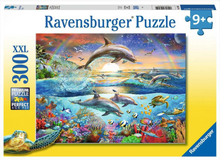 Load image into Gallery viewer, Ravensburger 300 Piece Dolphin Paradise Puzzle
