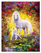 Load image into Gallery viewer, Ravensburger Unicorn &amp; Foal Puzzle 500 pieces
