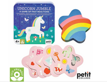 Load image into Gallery viewer, Petit Collage Unicorn Jumble Game