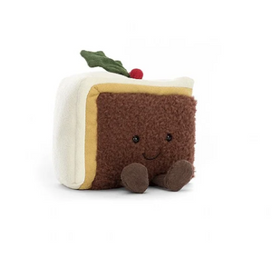 Jellycat Amuseable Christmas Cake Slice