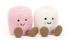 Load image into Gallery viewer, Jellycat Amuseable Pink & White Marshmallows