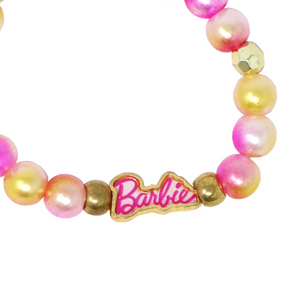 Pink Poppy Barbie Necklace & Bracelet Set