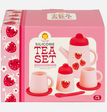 Load image into Gallery viewer, Tiger Tribe Silicone Tea Set Strawberry Patch