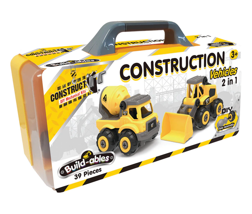 Build-ables - Construction 2-in-1 Vehicles