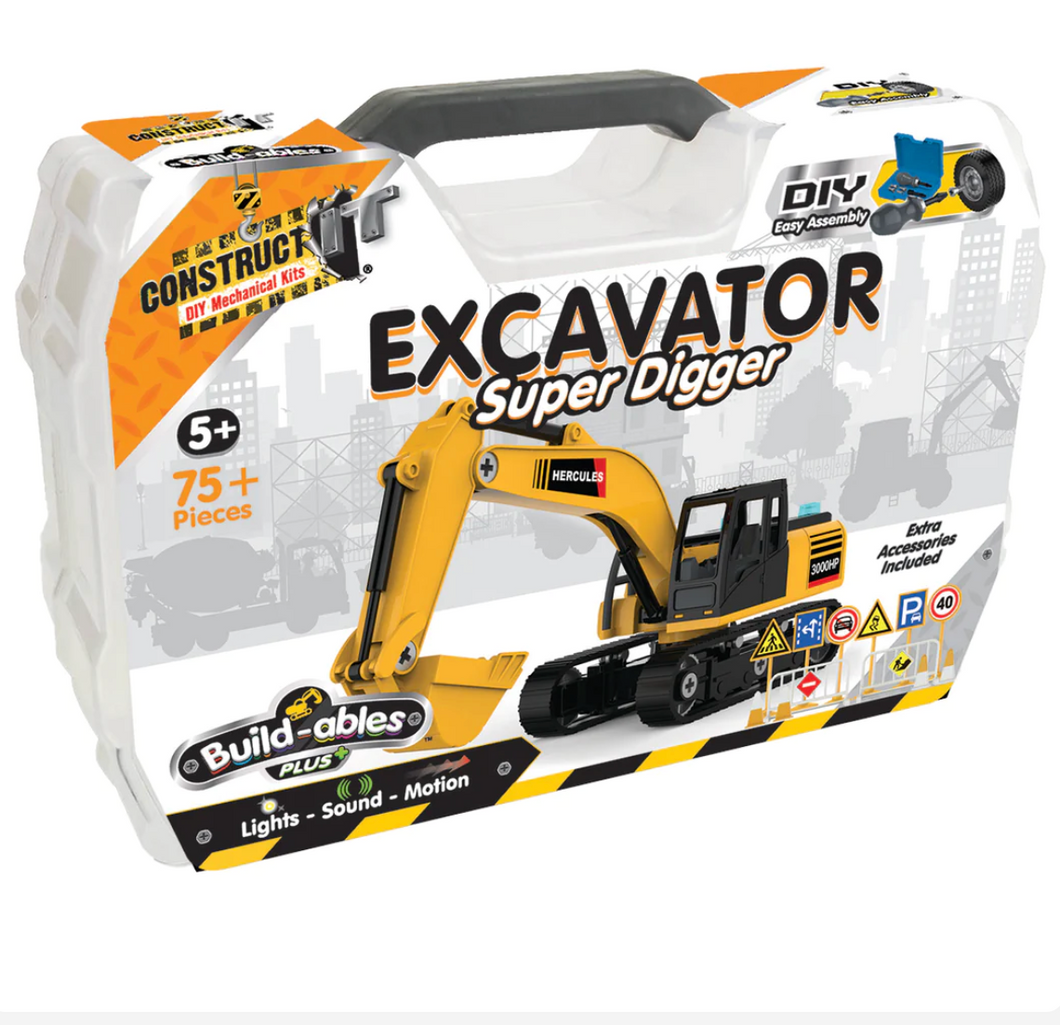 Build-ables Plus Excavator Super Digger