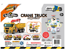 Load image into Gallery viewer, Build-ables Plus Crane Truck Mega Lifter
