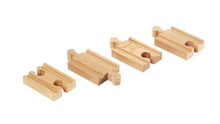 Load image into Gallery viewer, Brio Mini Straight Tracks 4 Pieces 33333