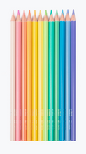 Load image into Gallery viewer, 12 Pastel Pencils - Micador Glost