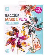 Load image into Gallery viewer, Imagine Make & Play Wonderful Windmills