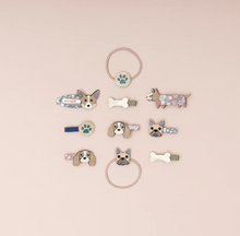 Load image into Gallery viewer, Mimi & Lula Corgi Clip Set Mini Clips Horses & Hounds