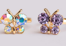 Load image into Gallery viewer, Great Pretenders Buuterfly Rings 3 Pack