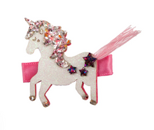 Load image into Gallery viewer, Great Pretenders Tassy Tail Unicorn Hair Clips