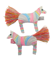 Load image into Gallery viewer, Great Pretenders Diva Zebra Hair Clip