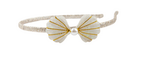Load image into Gallery viewer, Great Pretenders Golden Mermaid Shell Headband