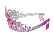 Load image into Gallery viewer, Pink Poppy Disney Rapunzel Heart Gemstone Crown