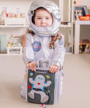 Load image into Gallery viewer, Curious Columbus Fabric Quiet Book - When I grow Up