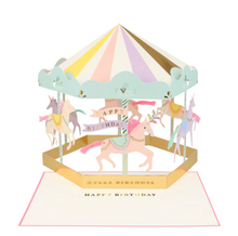 Load image into Gallery viewer, Birthday Card 3D Carousel
