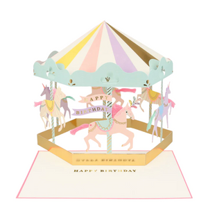 Birthday Card 3D Carousel
