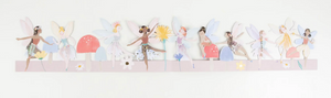 Birthday Card Fairy Girls Concertina Card