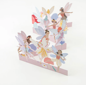 Birthday Card Fairy Girls Concertina Card