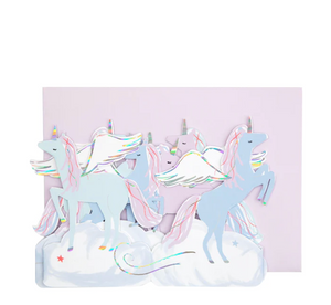 Birthday Card Pegasus Concertina