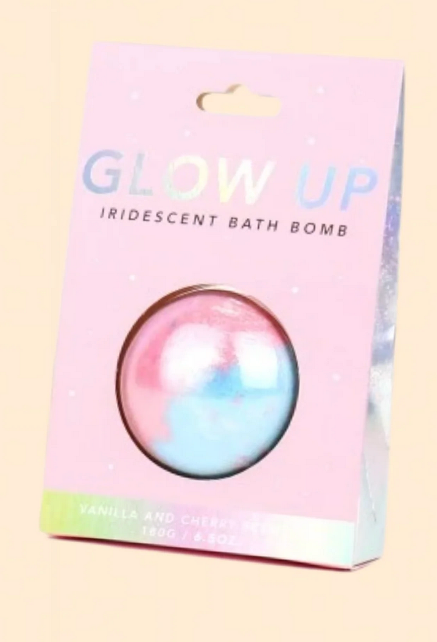 Glow Up Iridescent Bath Bomb