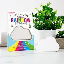 Load image into Gallery viewer, Fizzing Rainbow Cloud Bath Bomb
