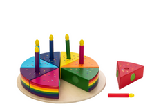 Load image into Gallery viewer, Freckled Frog Rainbow Party Cake