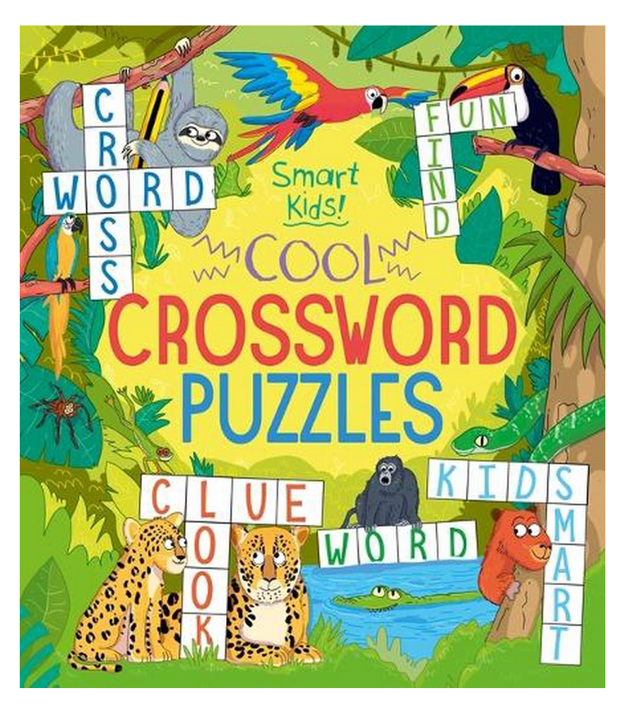 Smart Kids Cool Crossword Puzzles Kinderplay Playthings