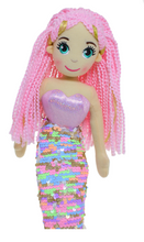 Load image into Gallery viewer, Cotton Candy Pearl Flip-Sequin Mermaid