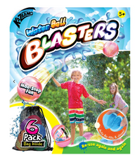 Load image into Gallery viewer, Kazaang Water Ball Blasters - Reusable Water Bombs 6 Pack
